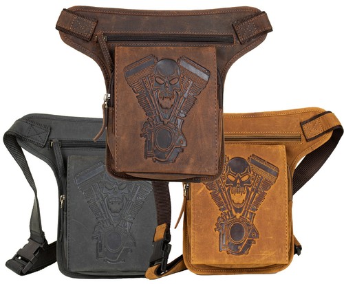 Borsa per gambe moto - , vera